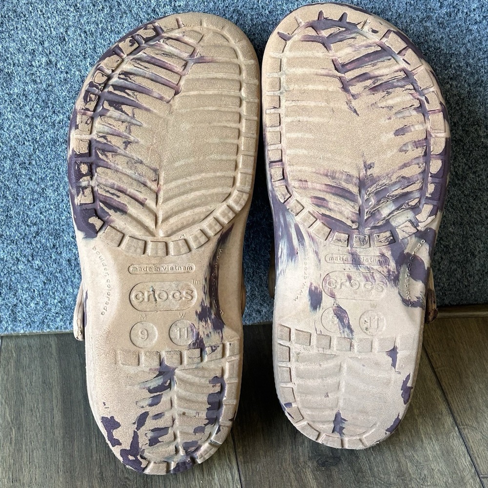 Crocs Classic Marbled Clog Multi Colored Unisex Size M9/W11 - Picture 7 of 9